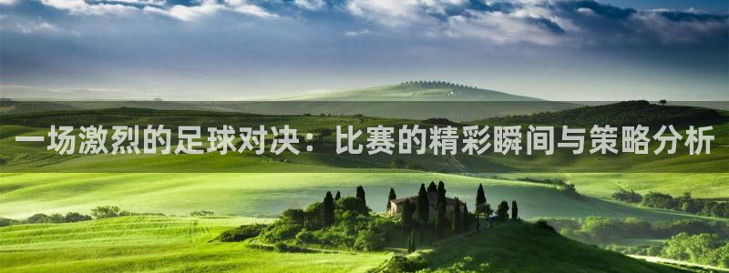 一场激烈的足球对决：比赛的精彩瞬间与
