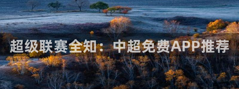 球神直播体育在线：超级联赛全知：中超免费APP推荐
